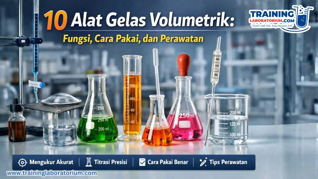 10 Alat Gelas Volumetrik Fungsi, Cara Pakai, dan Perawatan